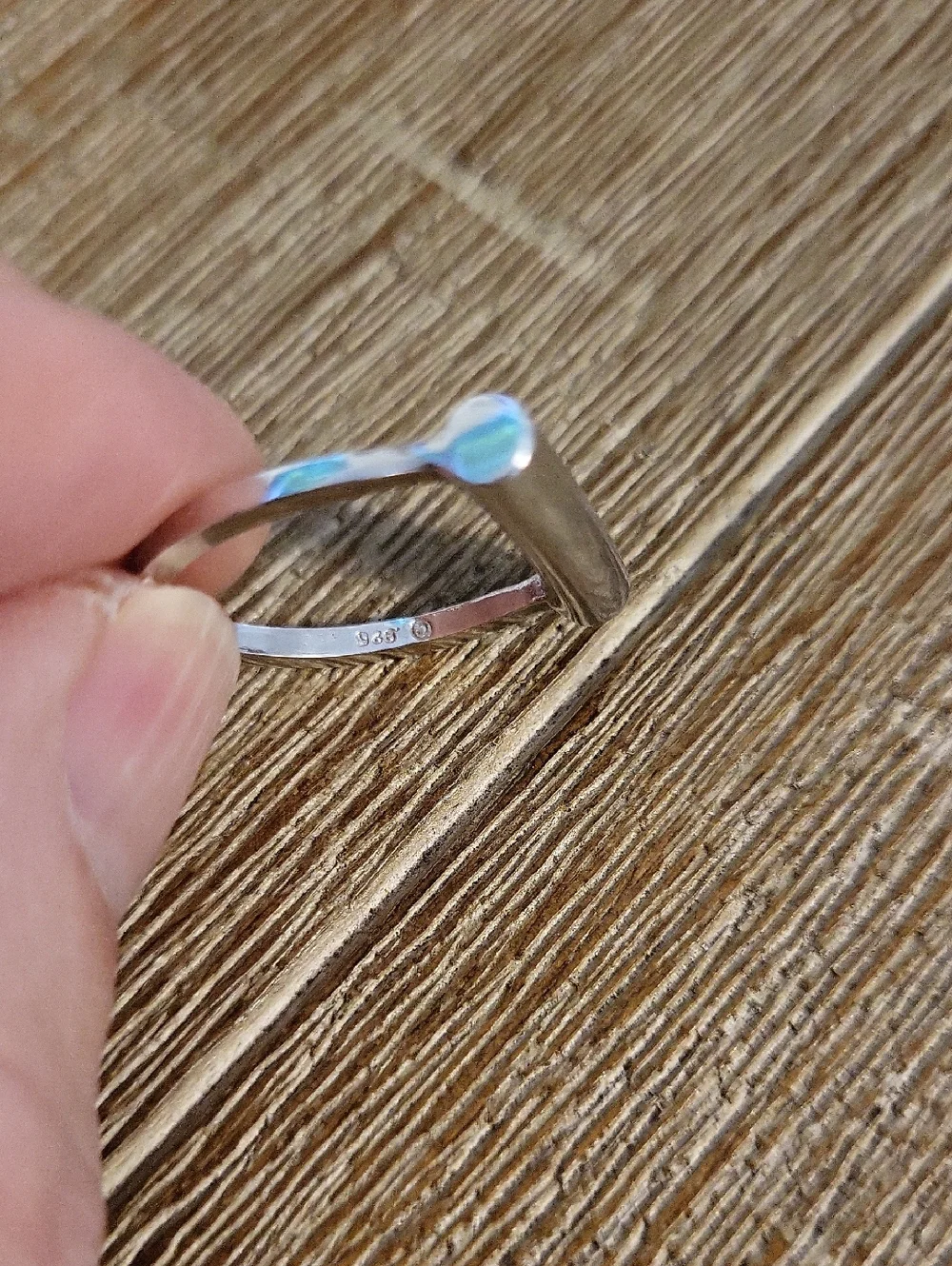 Sterling Silver Minimalist Bar Ring